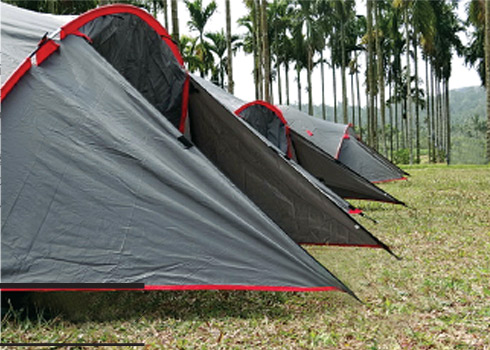 Resorts with tent camping in Wayanad